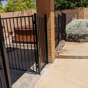 Photo of Kurt's Iron Pool Fencing
