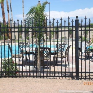 Photo of Kurt's Iron Pool Fencing