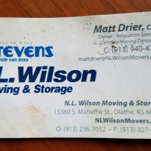 Photo of N L Wilson Moving & Storage