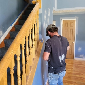 Photo of Richard and Sons Plus Daughter Painting