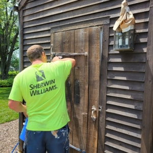 Photo of Richard and Sons Plus Daughter Painting