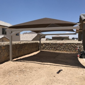 Photo of Canopies El Paso Art on Iron