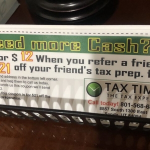 Photo of Tax Time
