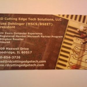 Photo of RD Cutting Edge Tech Solutions, LLC