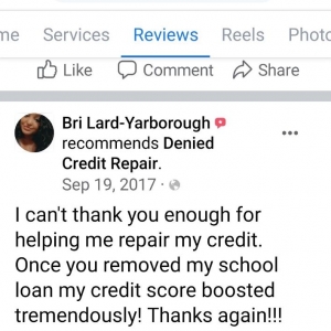 Photo of Denied Credit Repair