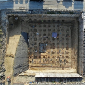 Spring Valley SNS concrete