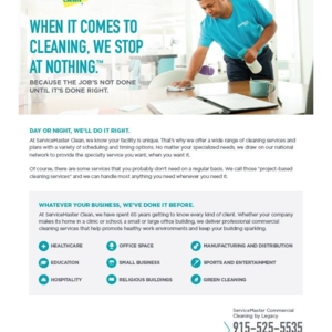 Photo of ServiceMaster Commercial Cleaning by Legacy