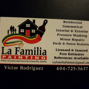 Photo of La Familia Painting