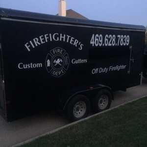 Photo of Firefighter's Custom Gutters