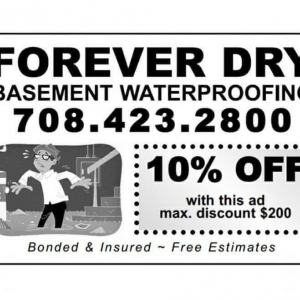 Photo of Forever Dry Basement Waterproofing