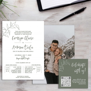 Photo of MCC Wedding Invitations