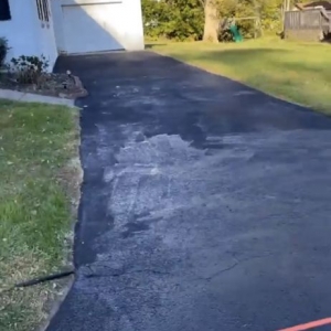 Photo of Mitchell's Asphalt Paving Sealcoating Line Striping