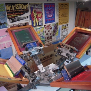Photo of Phantom Chicken Screen Printing