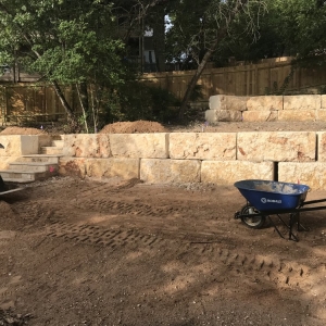 Photo of Hill Country Retaining Walls