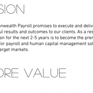Photo of Commonwealth Payroll