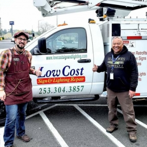 Photo of Low Cost Sign & Lighting Repair
