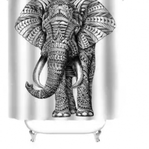 Photo of Melenated Love Shower Curtains
