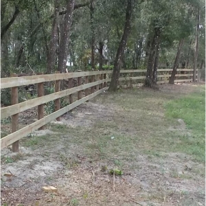 Photo of Straight Line Fence & Gate
