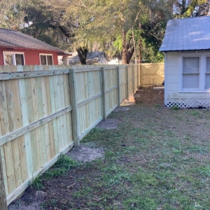 Photo of Straight Line Fence & Gate