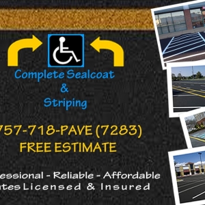 Photo of Complete Sealcoat & Striping