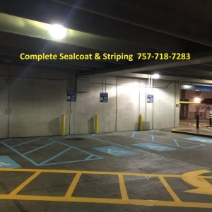Photo of Complete Sealcoat & Striping