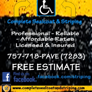 Photo of Complete Sealcoat & Striping