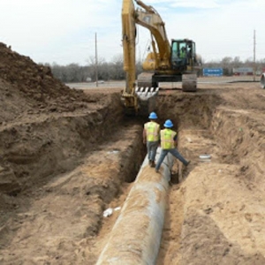 Photo of Ken Van Wyk Excavating