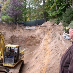 Photo of Ken Van Wyk Excavating