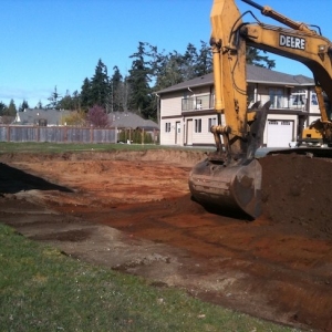 Photo of Ken Van Wyk Excavating