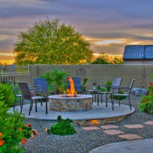 Phoenix Straight Line Landscape