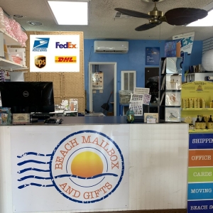 Photo of Beach Mailbox and Gifts