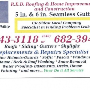 Photo of R.E.D. Roofing & Gutters