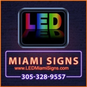 Photo of LED Miami Signs