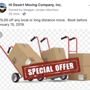 Photo of Hi Desert Moving Co., Inc