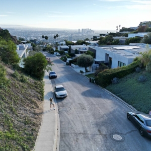Los Angeles Anna Flies Drones