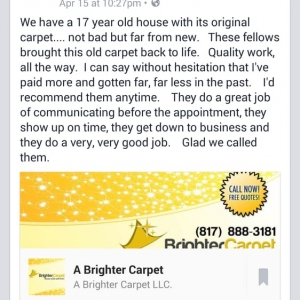 Photo of A Brighter Carpet