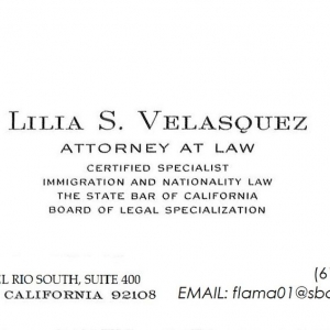 San Diego Law Office of Lilia S Velasquez