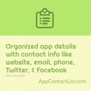 Photo of App Contact List