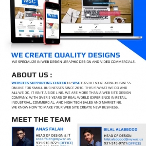 Photo of Websites Supporting Center