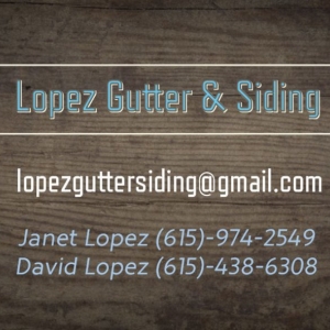 Nashville Lopez Gutter and Siding