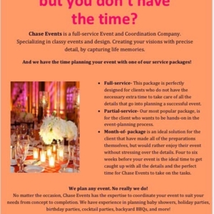 Photo of Chase Events