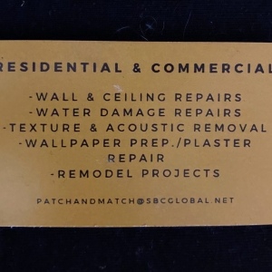 Photo of Patch N Match Drywall
