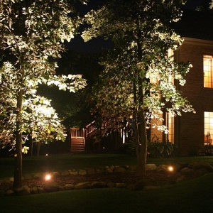 Photo of Night Gardens Landscape Lighting