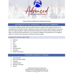 Photo of Advanced Insurance Resources