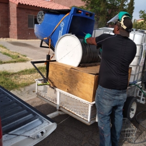 Photo of Bin Sanitized