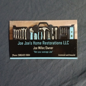 Photo of Joe Joe's home restorations
