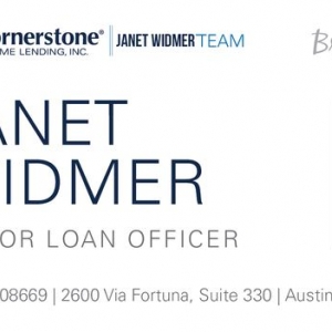 Photo of Janet Widmer - Cornerstone Home Lending