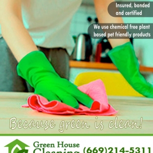 San Jose Green House Cleaning