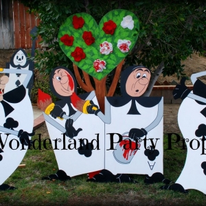 Santa Clarita Wonderland Party Props