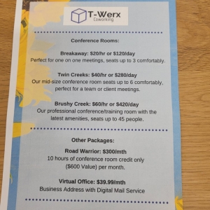 Cedar Park T-Werx Coworking